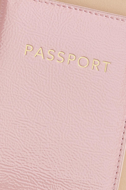 Versona pink passport cover PINK