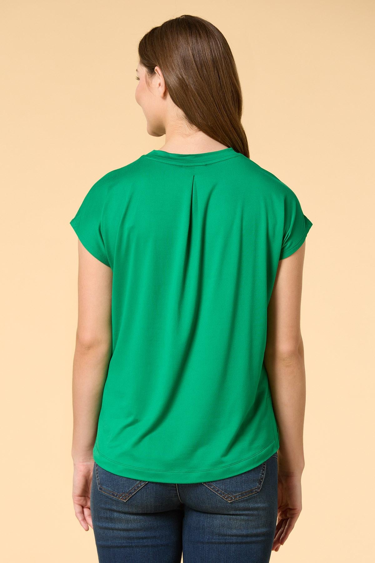Versona soft at heart knit top JOLLY_GREEN