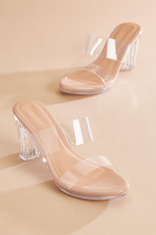 Versona clear lucite heels CRYSTAL_CLEAR