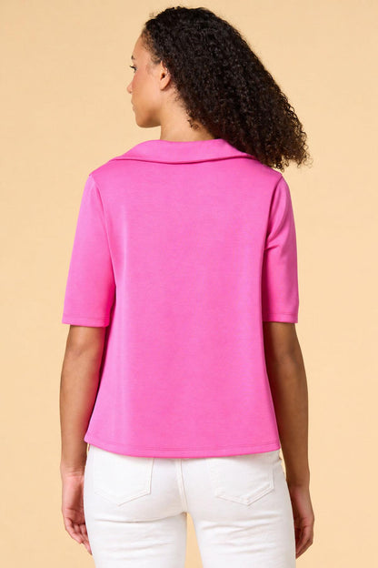 Versona stretch my legs top BRIGHT_PINK