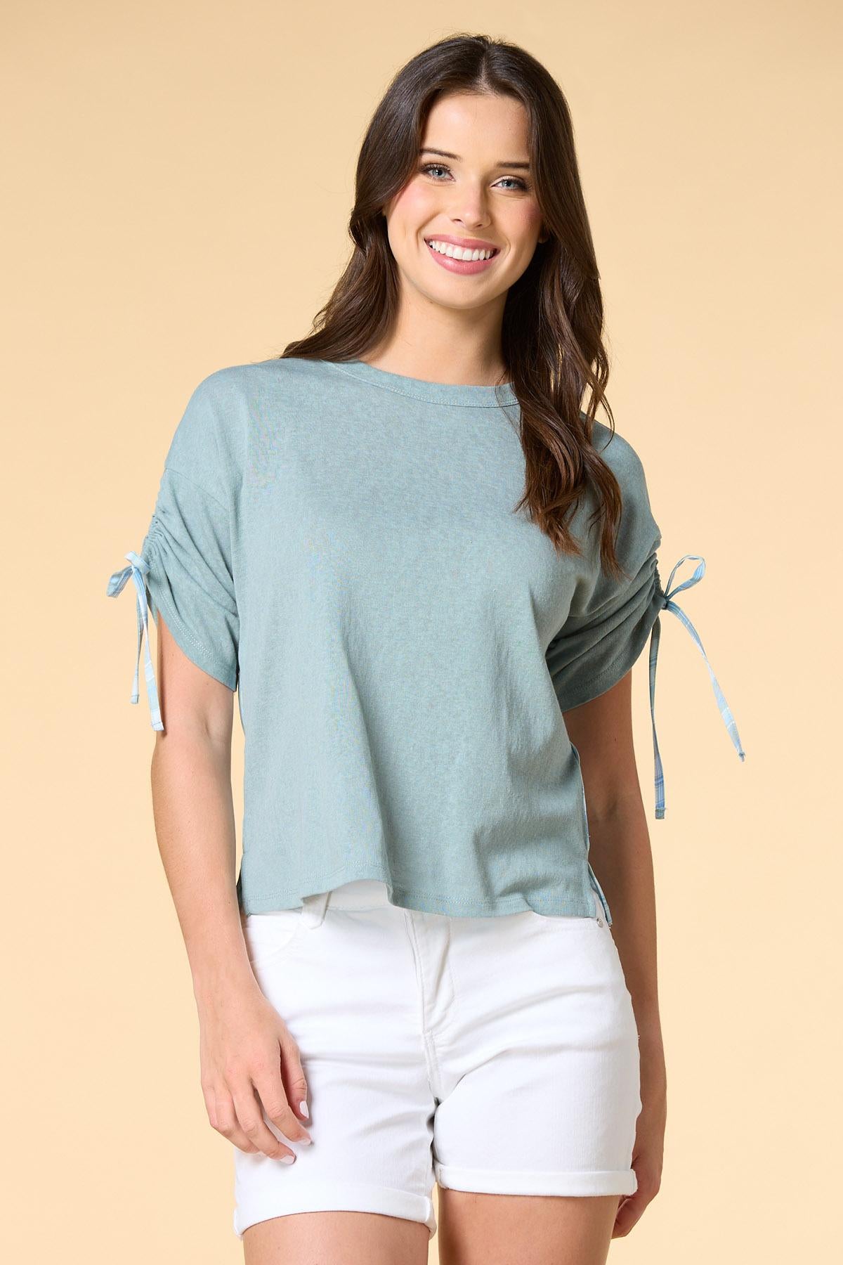 Versona got your back top LIGHT_GREEN