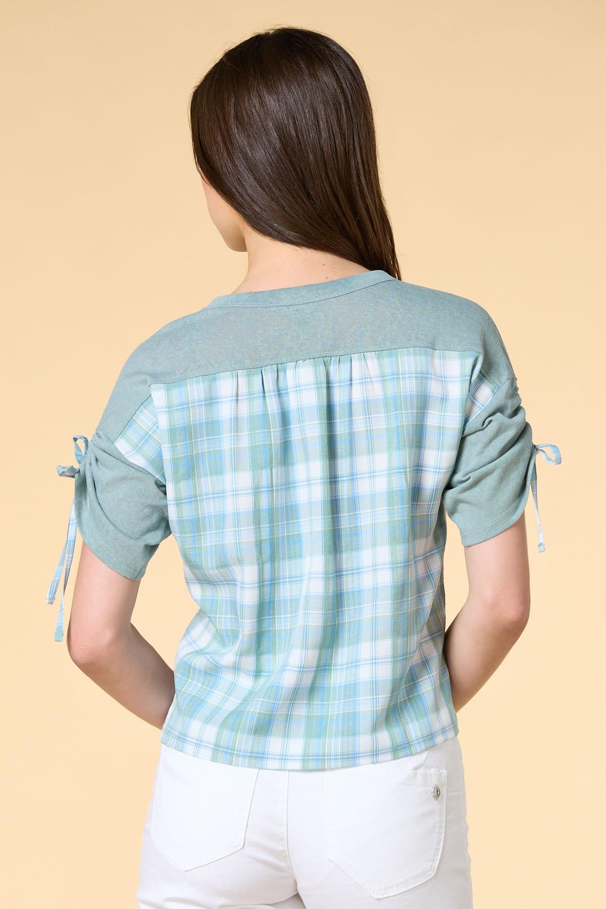 Versona got your back top LIGHT_GREEN