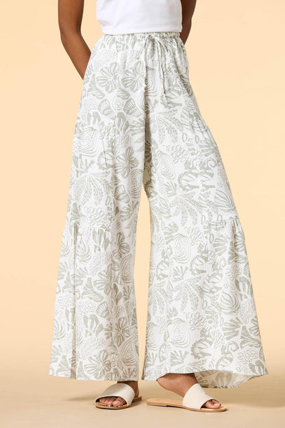 Versona sea grass style pants LIGHT_GREEN