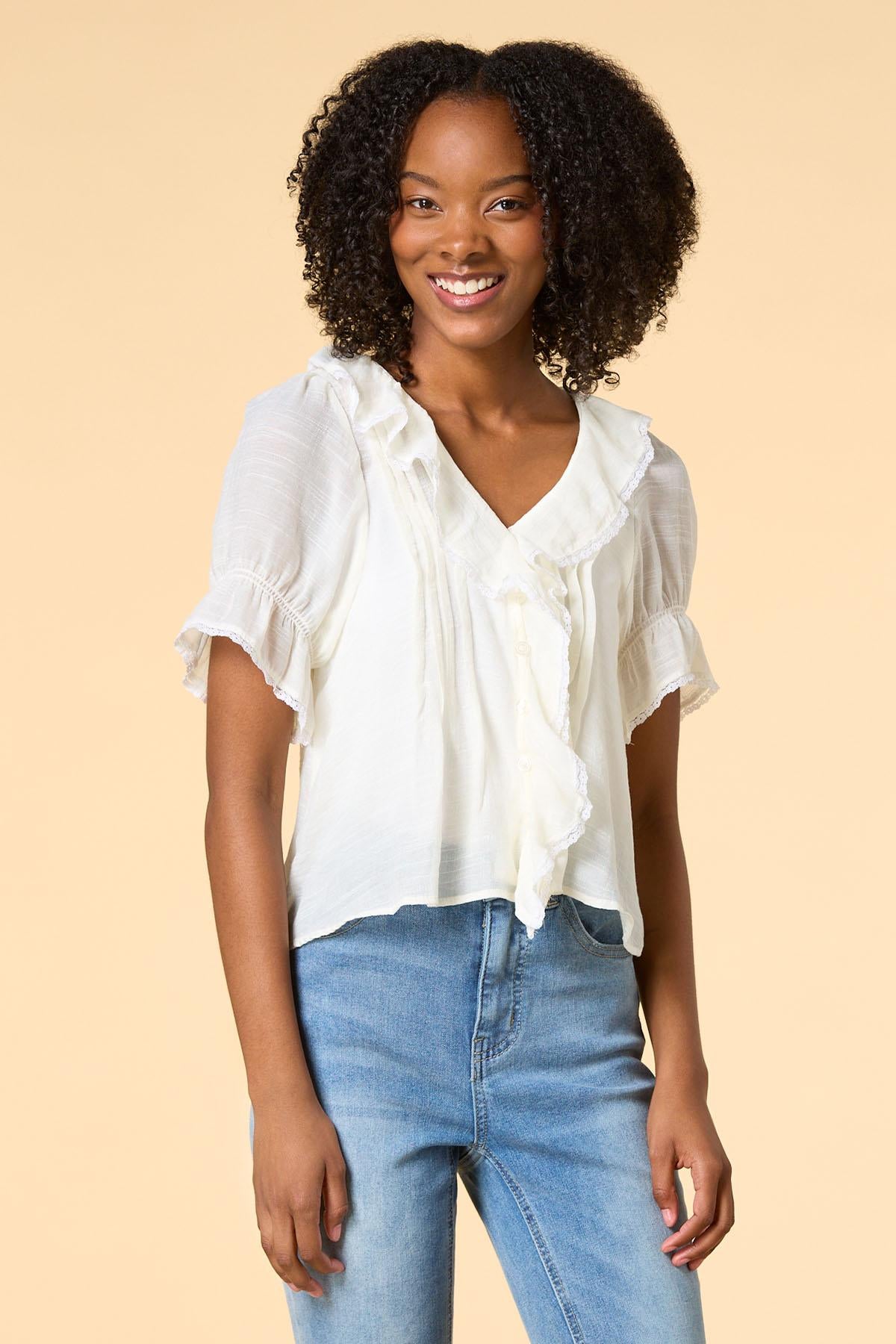 Versona cream of the crop shirt CREAM