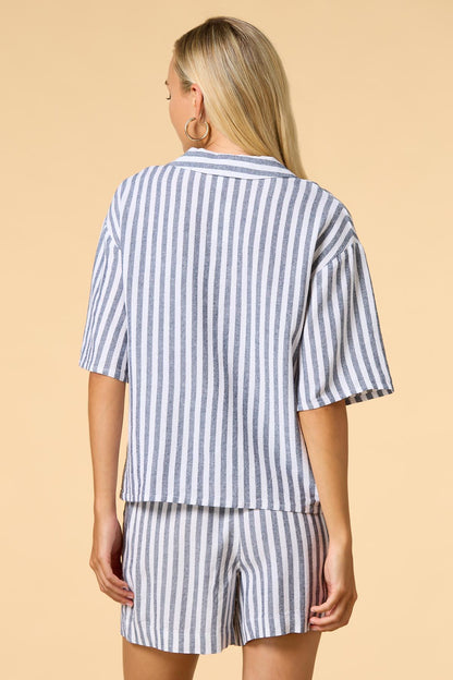 Versona sleepaway camp shirt BLUE_MULTI