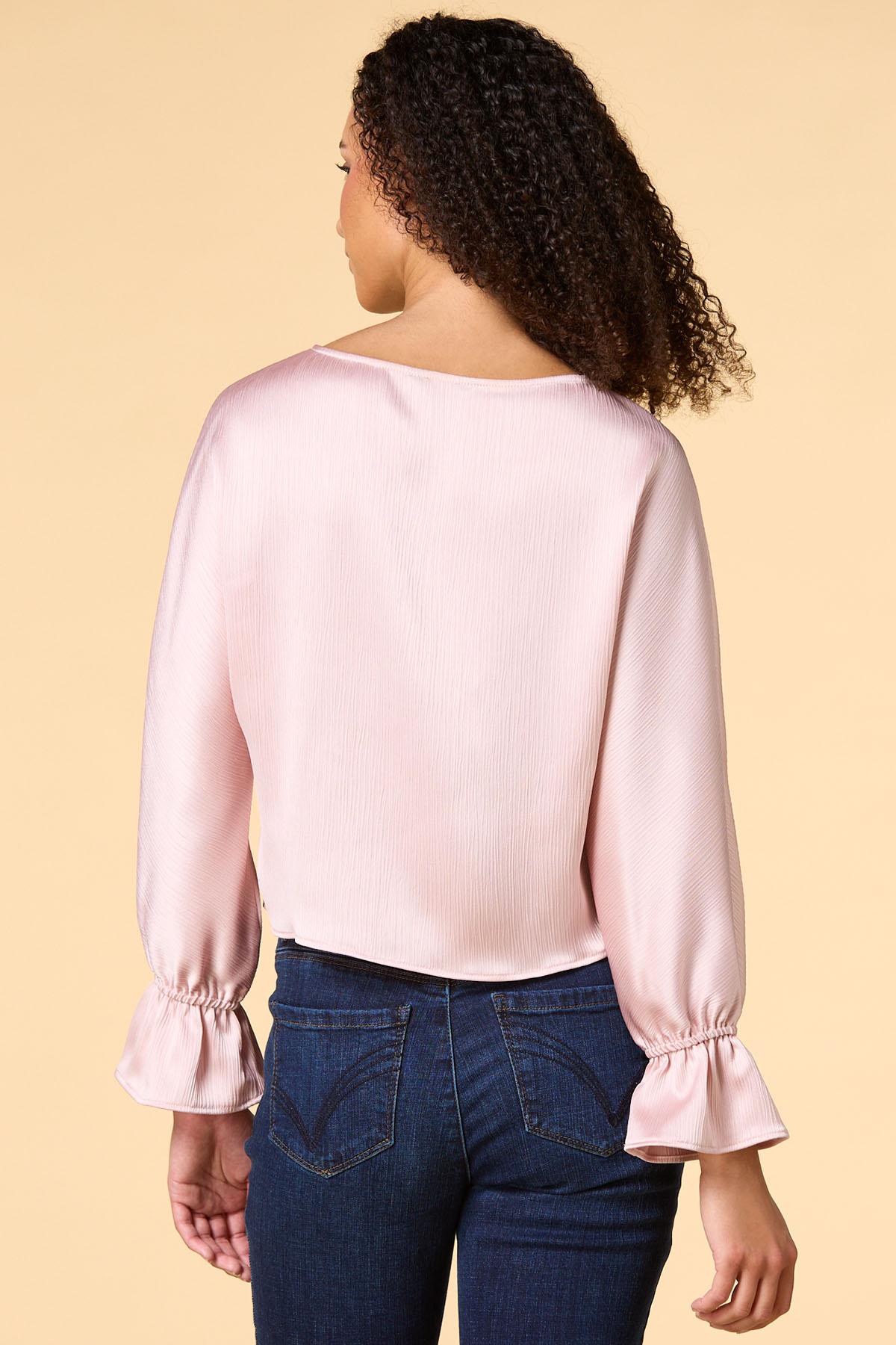 Versona got bubblegum satin top PINK