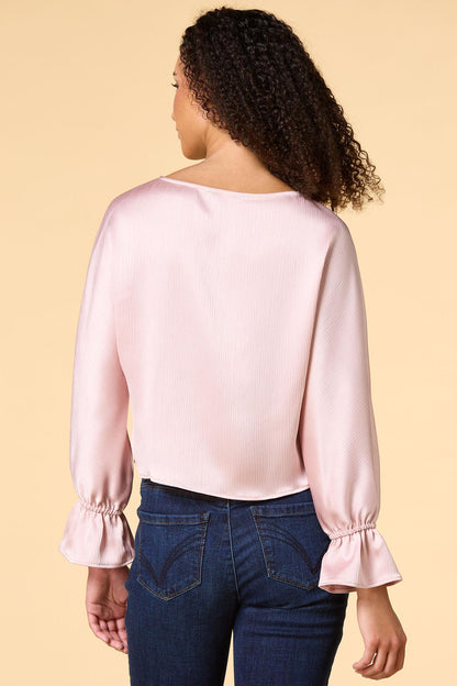 Versona got bubblegum satin top PINK