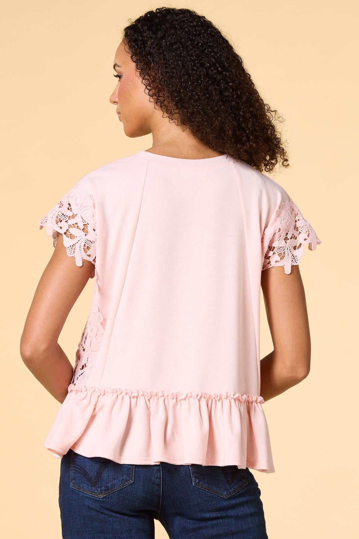 Versona ballerina dreams top PINK