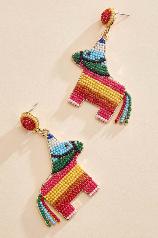 Versona cinco de mayo pinata earrings MULTI_SPRING