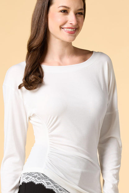 Versona point of view top WHITE