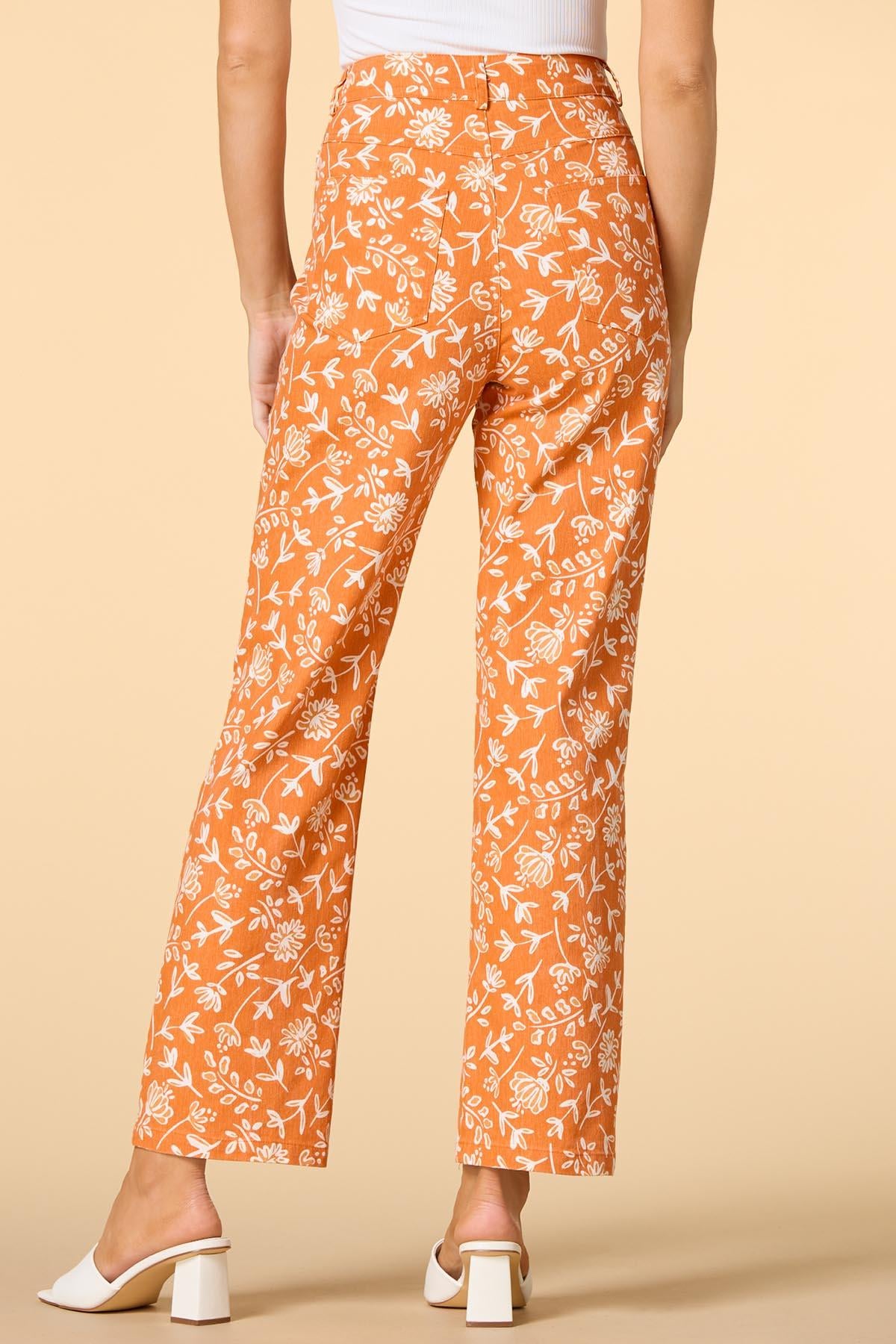 Versona orange blossom pants