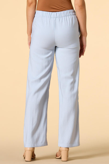 Versona crinkle my nose pants HEATHER