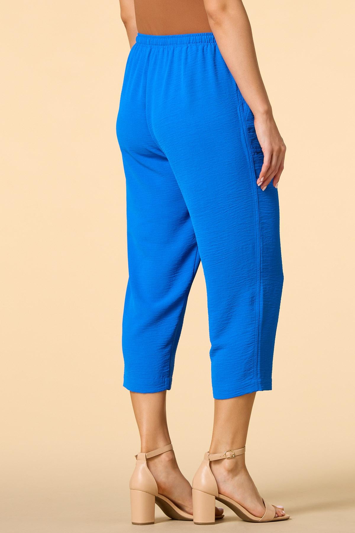 Versona sea to sea cropped pants BLUE