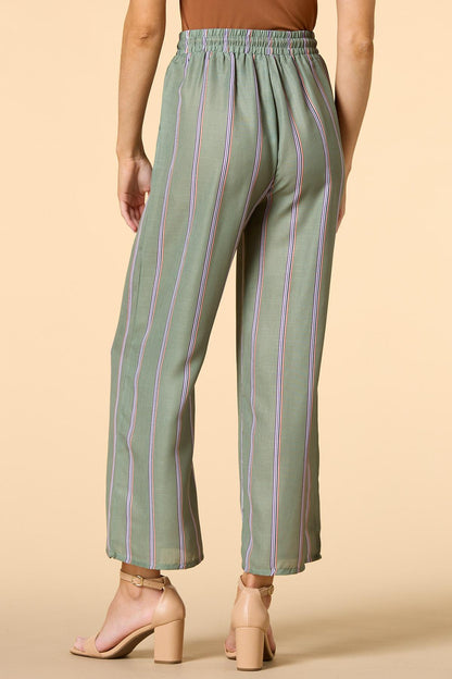 Versona outside the lines pants GREEN_MULTI