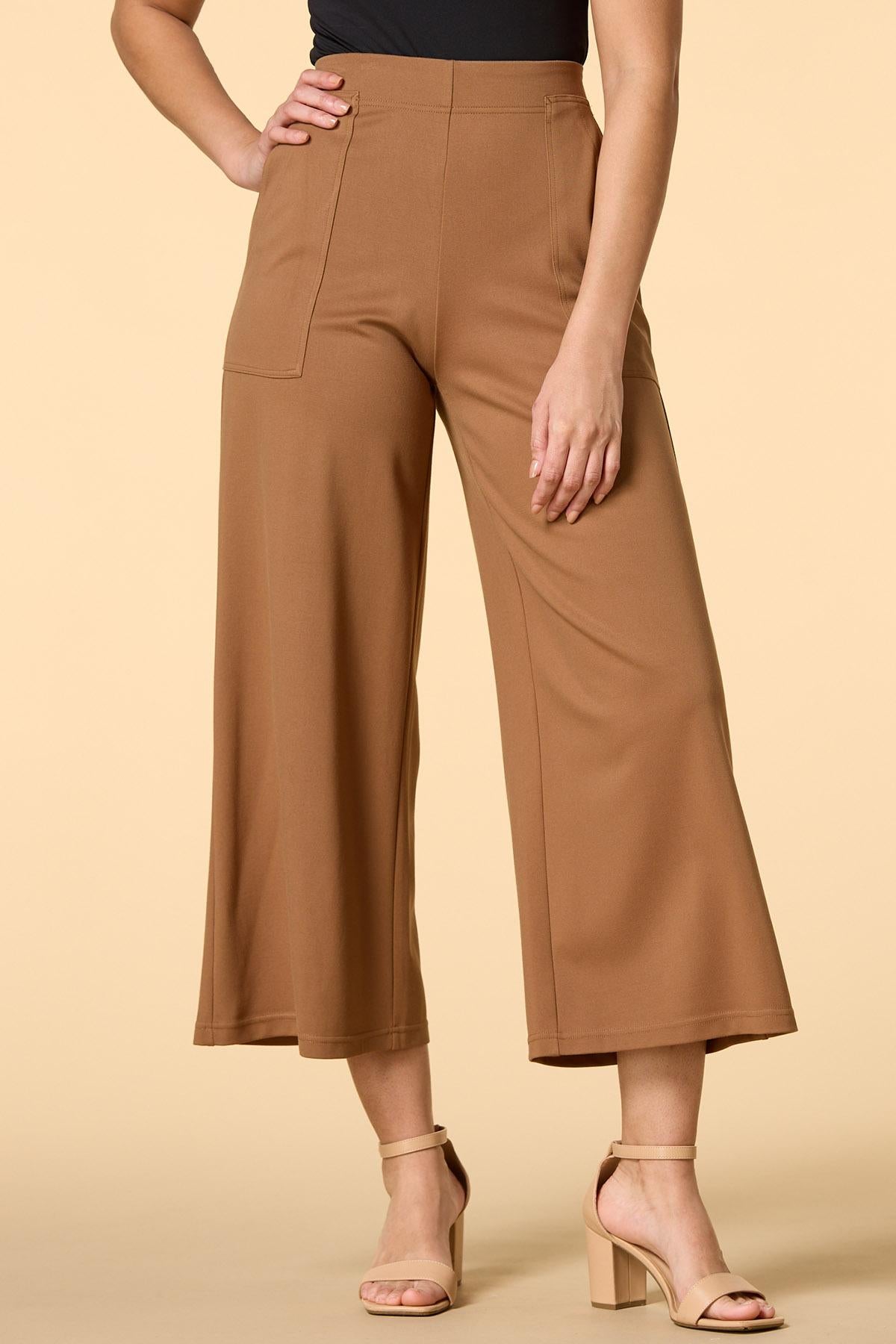 Versona knit decisions pants BROWN