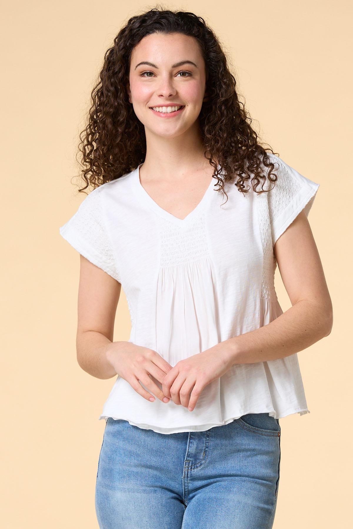 Versona the swing of things top WHITE