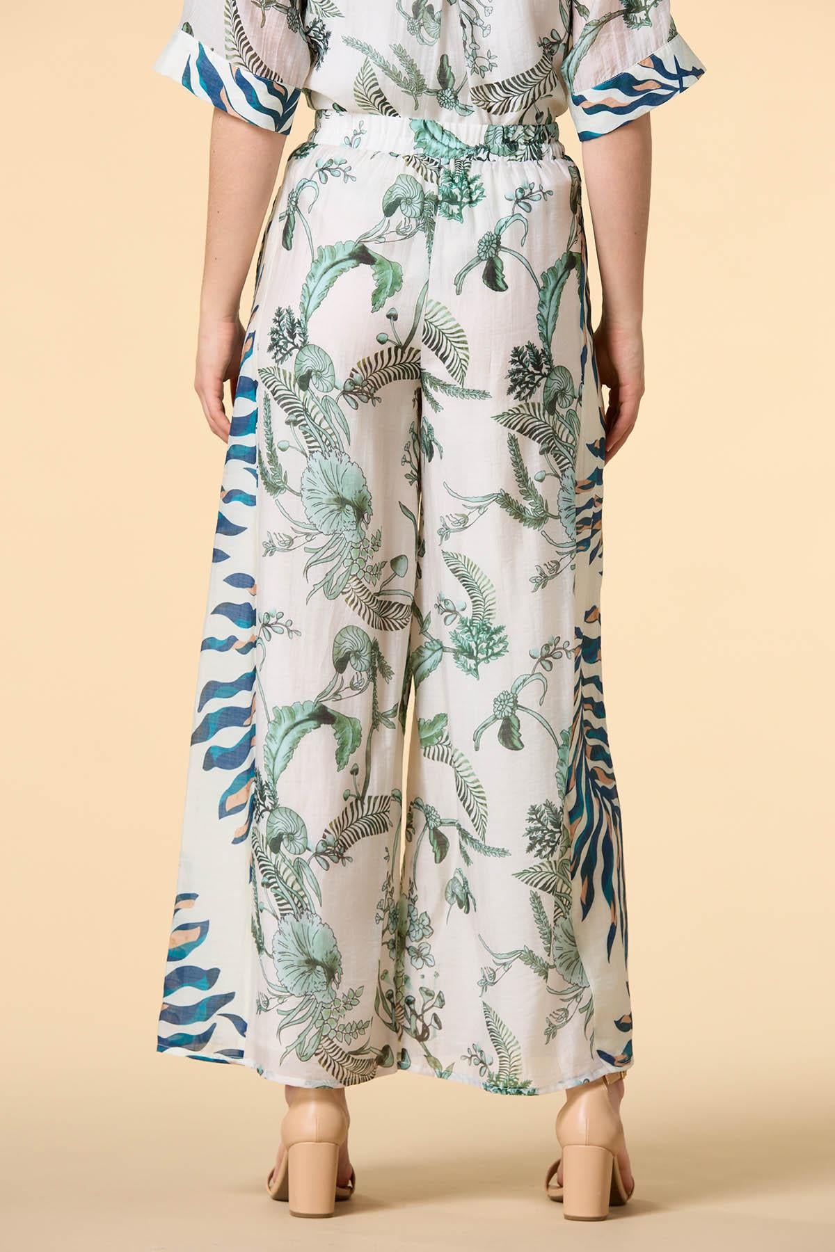 Versona palm reader pants NAVY_MULTI