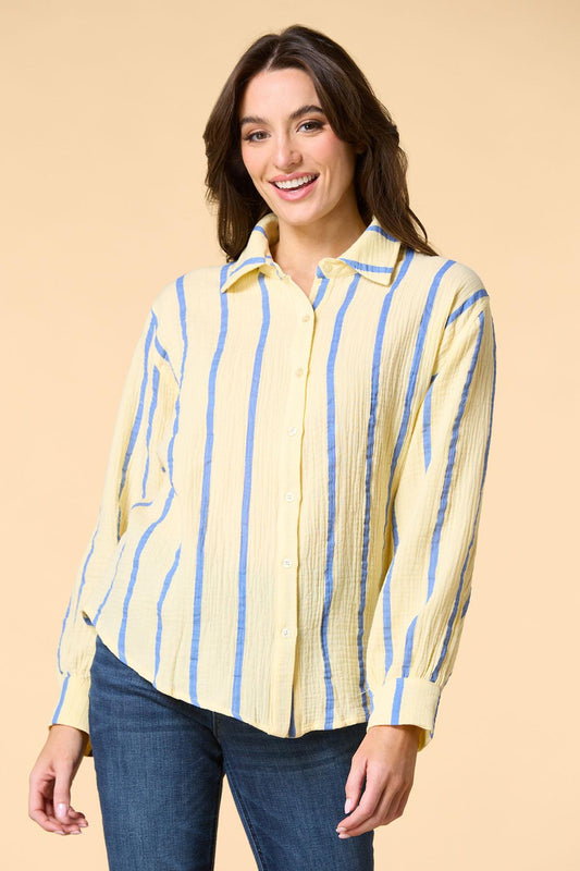 Versona beach party shirt YELLOW_MULTI