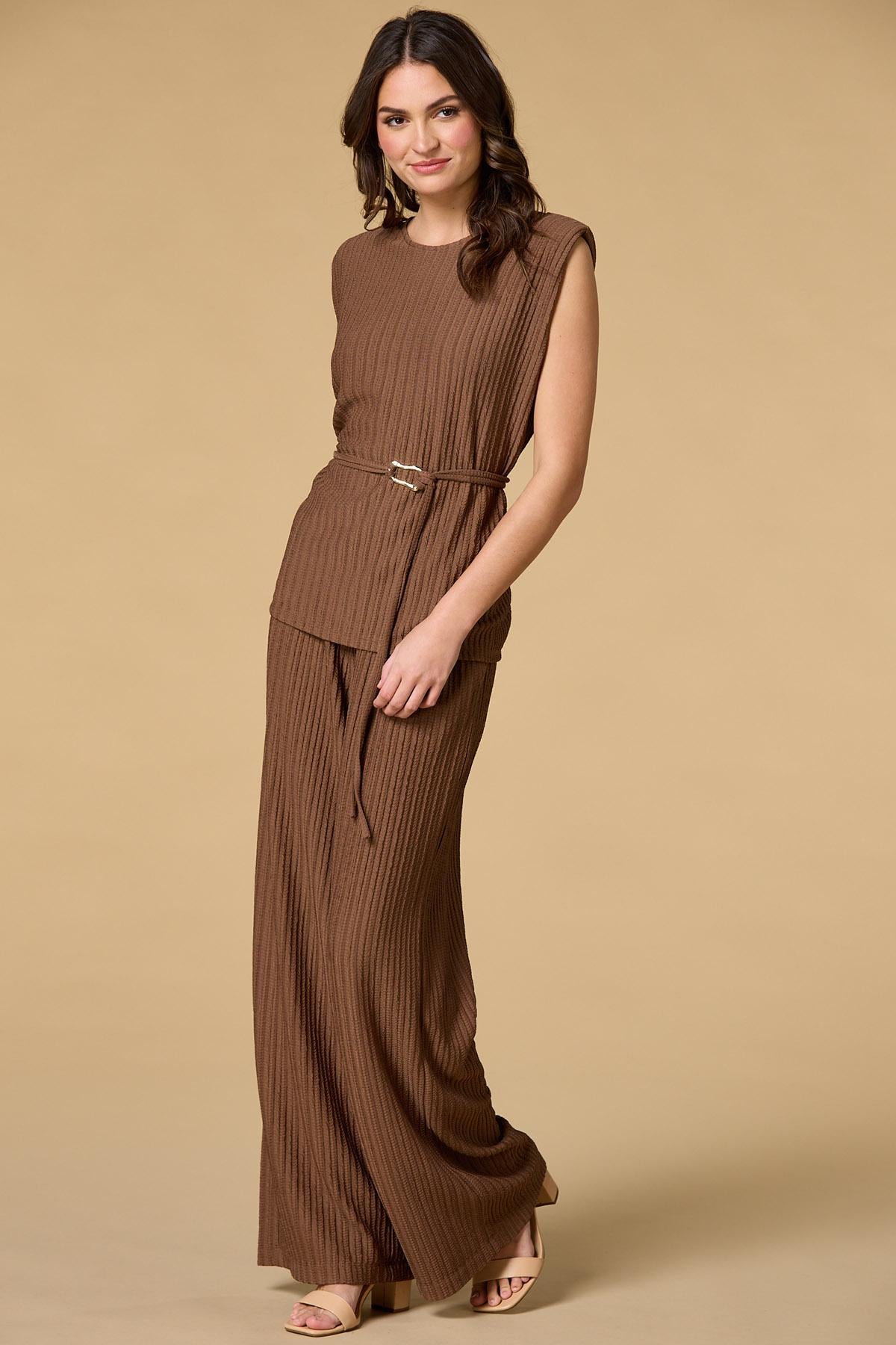 Versona mocha moment tank BROWN