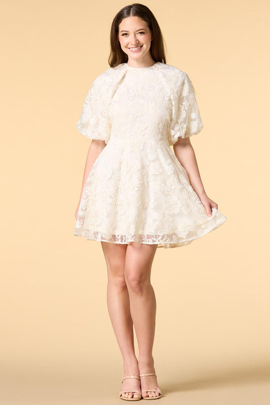 Versona sunday best dress CREAM