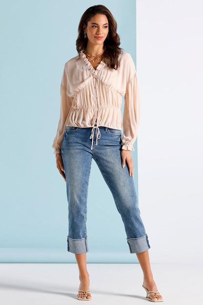 Versona cuff em jeans MEDIUM_WASH_DENIM